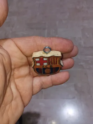 Portachiavi in legno FCB