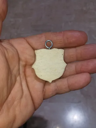 Portachiavi in legno FCB