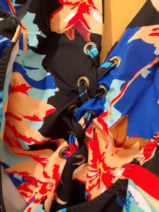 Bañador estampado floral