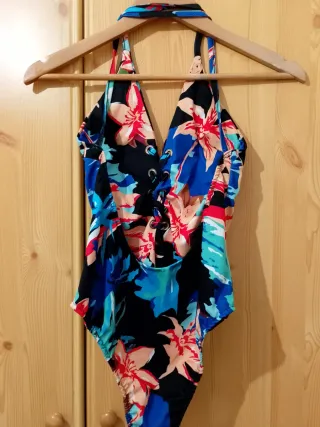 Bañador estampado floral