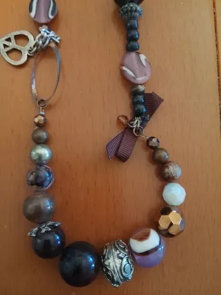 Collana donna con ciondolo peace