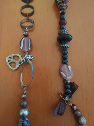 Collana donna con ciondolo peace