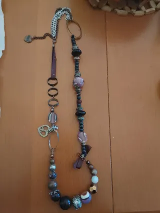 Collana donna con ciondolo peace