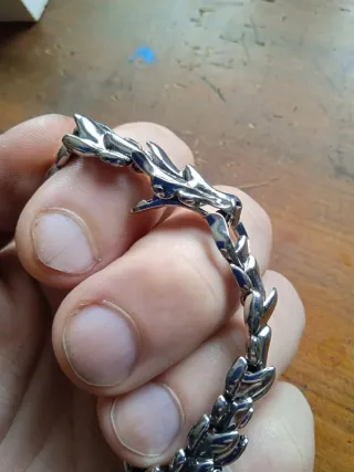 Brazalete Dragón Articulado Serpiente Unisex Nuevo