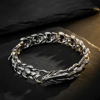 Brazalete Dragón Articulado Serpiente Unisex Nuevo