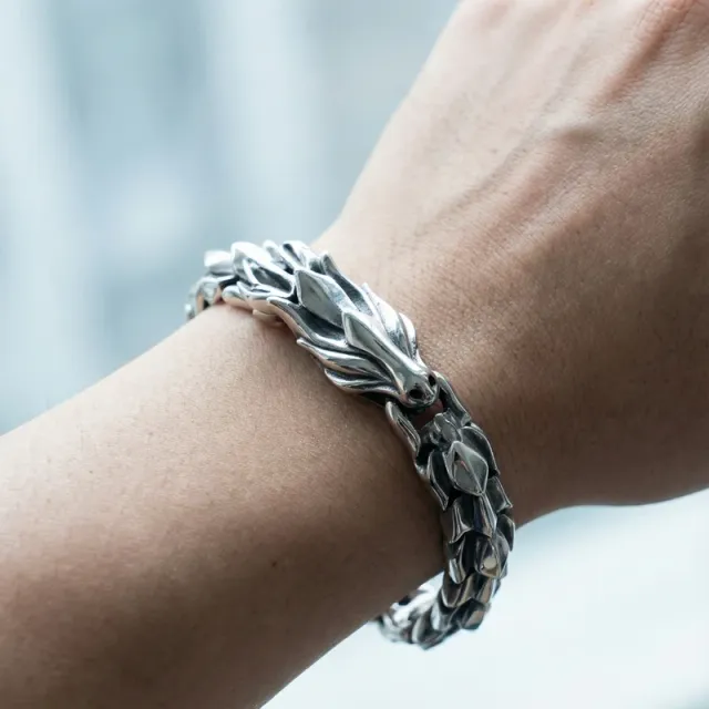 Brazalete Dragón Articulado Serpiente Unisex Nuevo