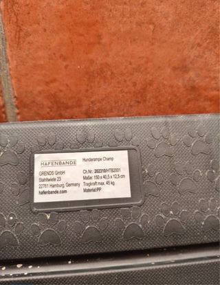 Rampa para perros plegable