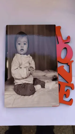 Marco de fotos Love con foto