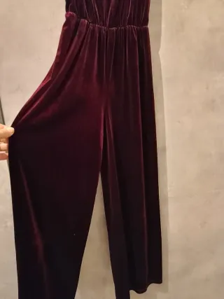 Tuta in velluto donna