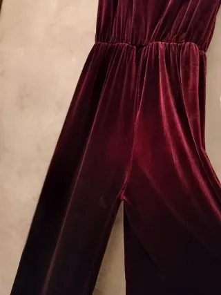 Tuta in velluto donna