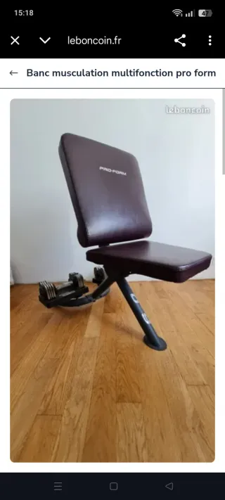 Banco de musculación Proform