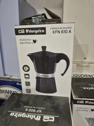 Cafetera Orbegozo KFN 610 A aluminio