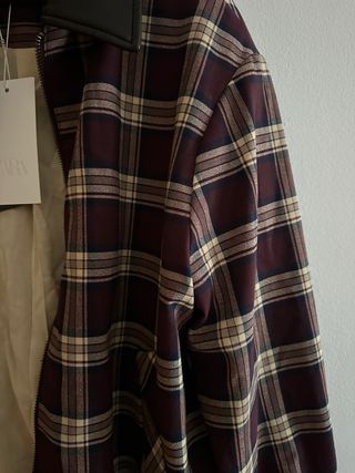 Chaqueta Zara cuadros