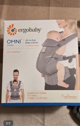 Ergobaby OMNI Breeze Portabebés Gris