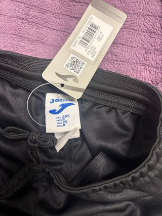 Pantalón chándal Joma niño negro