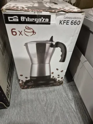 Cafetera Orbegozo KFE 660 Eléctrica