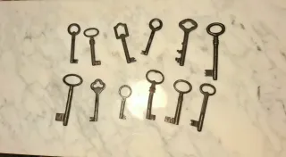 Lote de llaves antiguas