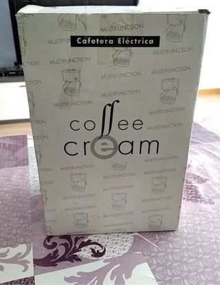 Cafetera Eléctrica Coffee Cream