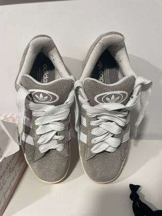 Zapatillas Adidas Campus Grises Talla 42