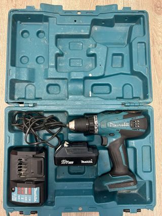 Taladro Makita 18V DF457D + Batería + Cargador