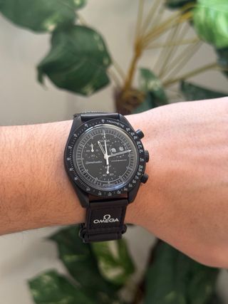 Omega x Swatch MoonSwatch Negro