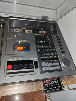 Tocadiscos Sanyo DCW4800 Hi-Fi Stereo