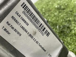 95582 caja cambios su1019 renault laguna ii (bg0)