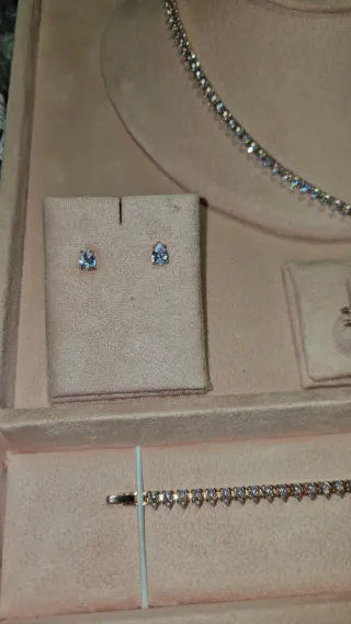 Conjunto de Joyas oro Rosa