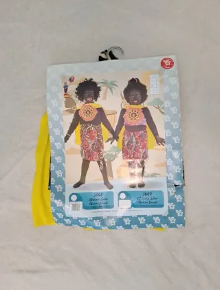 Disfraz Africano Selva Talla 7-9 Años