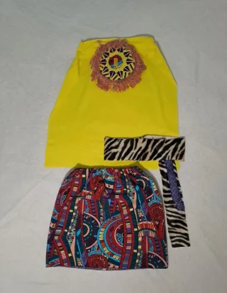 Disfraz Africano Selva Talla 7-9 Años