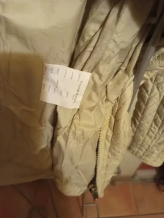 Chaqueta Burberry Beige Acolchada