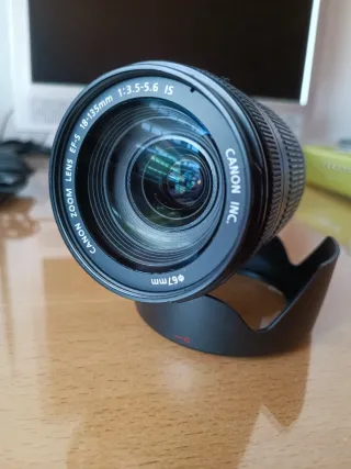 Objetivo Canon EFS 18-135mm