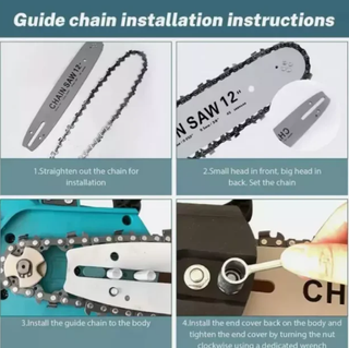 Motosega 12 con 2 batterie e valigetta