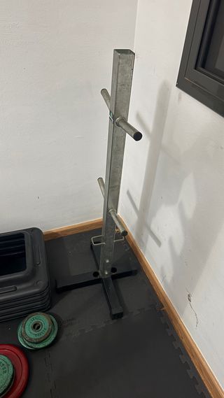 Jaula de potencia y press de banca