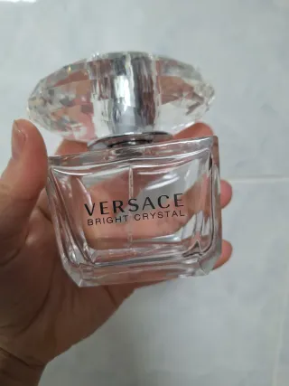 Frasco perfume Versace Bright Crystal vacío 90ml