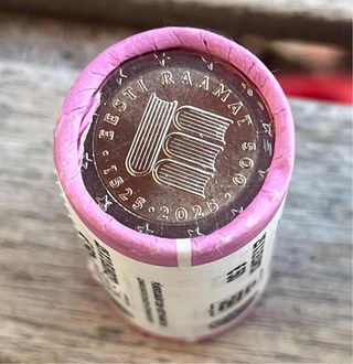 Moneda 2€ Estonia 2025 Libros
