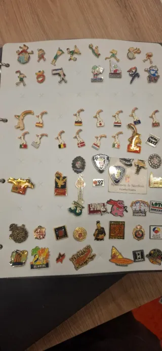 Lote de pins coleccionista