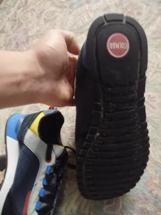 Scarpe Colmar uomo nere e blu