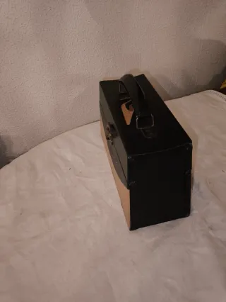 Maletín Elegance negro y dorado