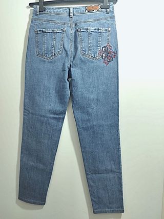 Pantalón vaquero mujer azul