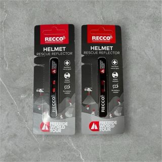 Riflettore di salvataggio RECCO per casco 2 unità