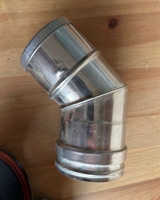 2 Gomiti smaltati + punta argentata