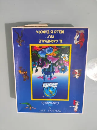 Vestito Carnevale Bambina Rosa e Verde