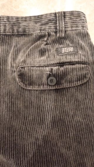 Pantaloni Rifle in velluto