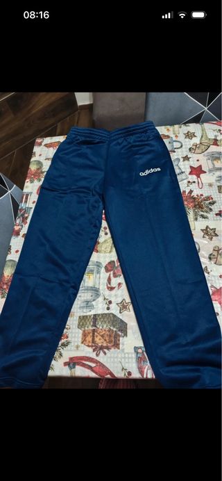 Pantalone tuta Adidas blu
