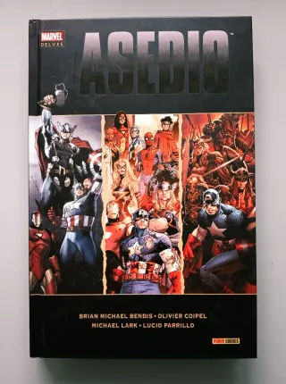 Comic Marvel Deluxe Asedio