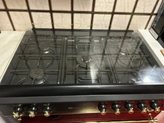 Cocina de gas Solthermic negra