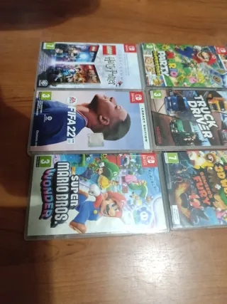 Cajas vacías Nintendo Switch