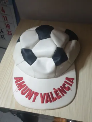 Gorra Valencia C.F. Balón Fútbol