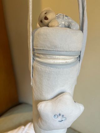 Funda para biberón con osito